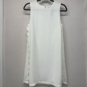 Women's English Factory Dress Size S White Sleeveless